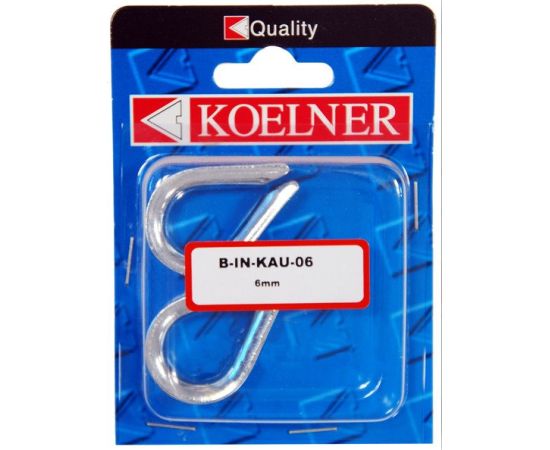 Cable thimble Koelner 6 mm 2 pcs B-IN-KAU-06