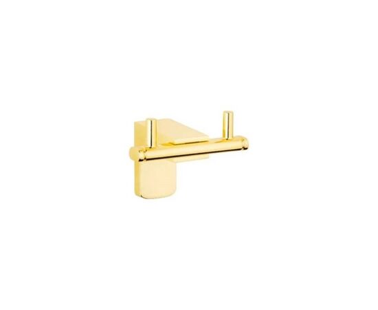 Вешалка для полотенец Tema Premium Bathroom Hook Double 71023 G Gold