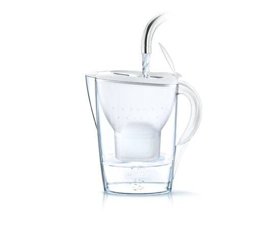 წყლის ფილტრი-დოქი Brita Marella ME4W MXplus CU EMEAO 2,4ლ თეთრი