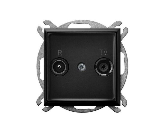 Socket RTV terminal Ospel Aria GPA-UK/m/33 black