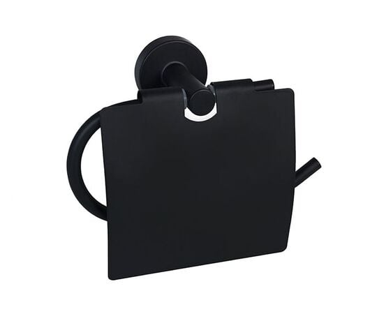 Toilet paper hanger Bisk ForYou Black