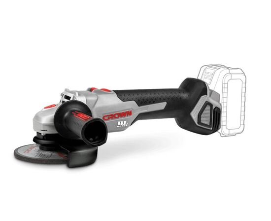 Angle grinder cordless Crown CT23001-125HX  20V, 125 mm