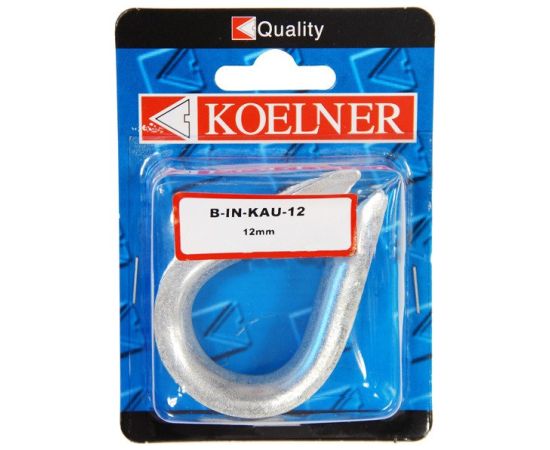 cable thimble Koelner 12 mm 1 pc B-IN-KAU-12