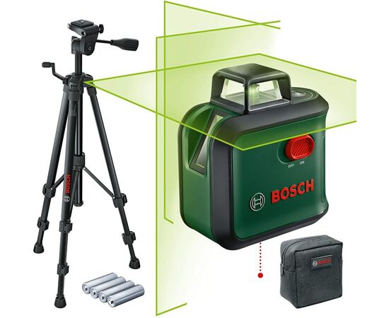 ლაზერული ნიველირი Bosch Advanced Level 360 Set (0603663B04)