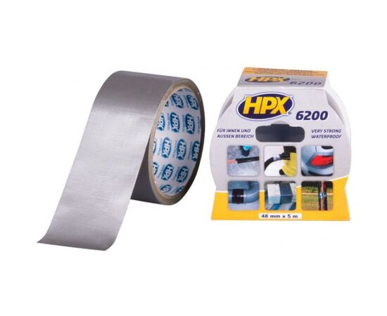 Repair tape HPX CB5005 48 mm 5 m silver