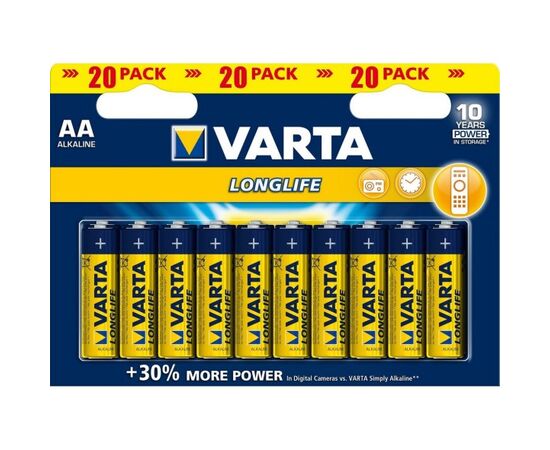 Battery VARTA Alkaline AA LL 1.5 V 20 pcs