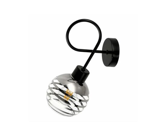 Sconce ADVITI MILANO 1 E27 black