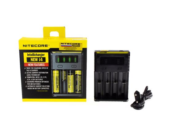 Зарядное устройство Nitecore Intellicharge New i4