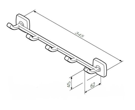 Hooks set AM.PM A9035900 Gem