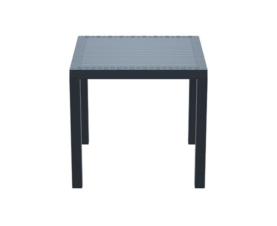 Table dark gray Orlando 75x80 cm