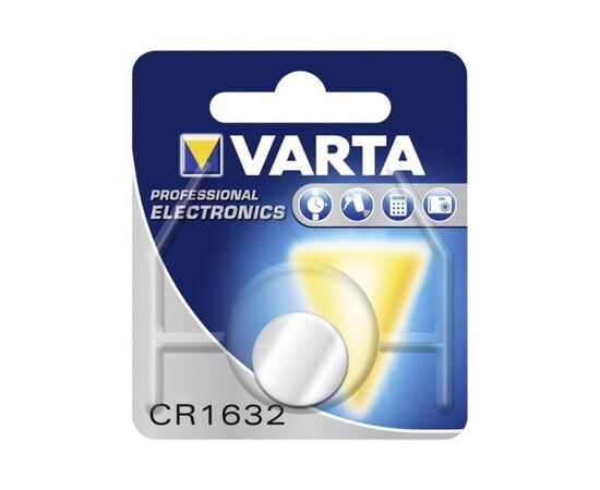 Battery Lithium VARTA CR1632 3V 140 mAh 1 pcs