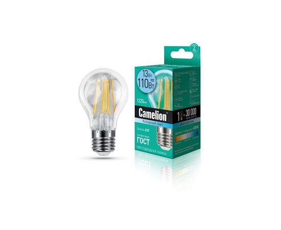 შუქდიოდური ნათურა Camelion 13W E27 A60