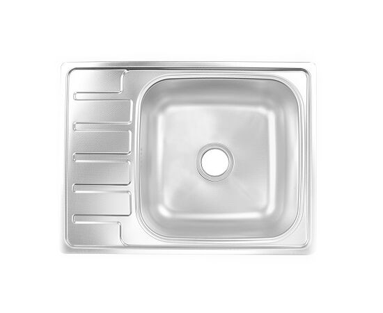 Kitchen sink NG65 smooth 490x650 mm