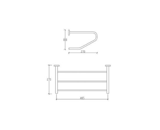 Towel shelf Tema Banyo 74102