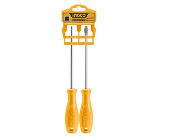 Screwdriver set Ingco HKSD0258 2 pcs