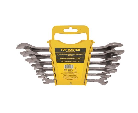 Set of wrenches Topmaster 235115 6-17 mm 6 pcs