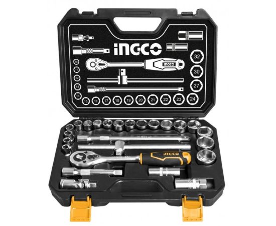 Ingco HKTS12251 wrench socket set 25 pcs.