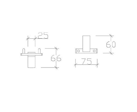 Bathroom hook Tema 71023