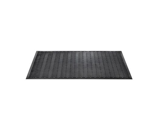 Hamat Wave Black rug 90x150 cm