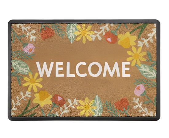 Коврик Hamat DELHI Welcome flowers  40x60 см