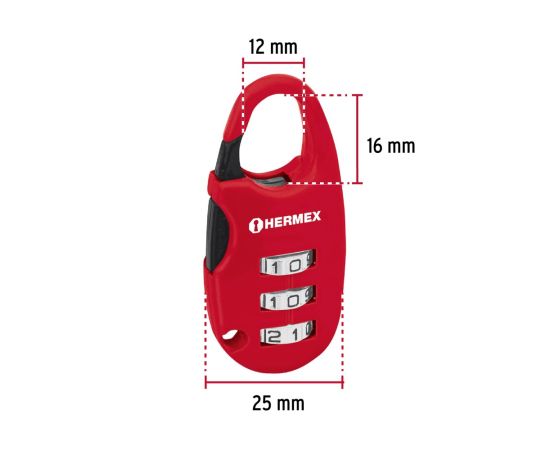 Coded lock Hermex Hermex 43350 CMA-3C