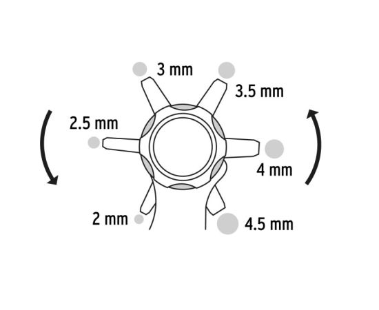 Hole puncher Pretul PSA-9P