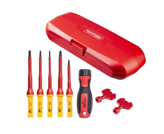 Screwdriver set Topmaster 1000V 8 pcs