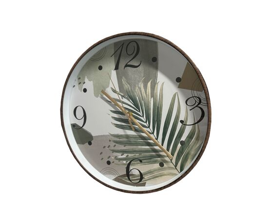 Wall clock plastic 13804