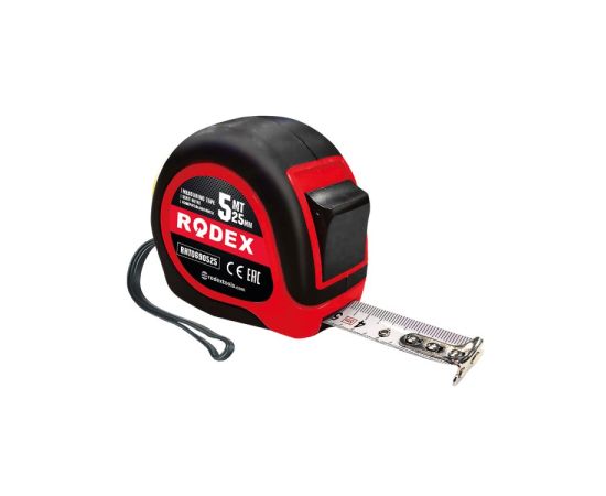 Измерительная рулетка с магнитом Rodex RHT0901140525 25 მმ 5 მ