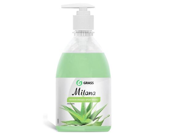 Liquid cream-soap Grass "Milana" aloe vera 500 ml