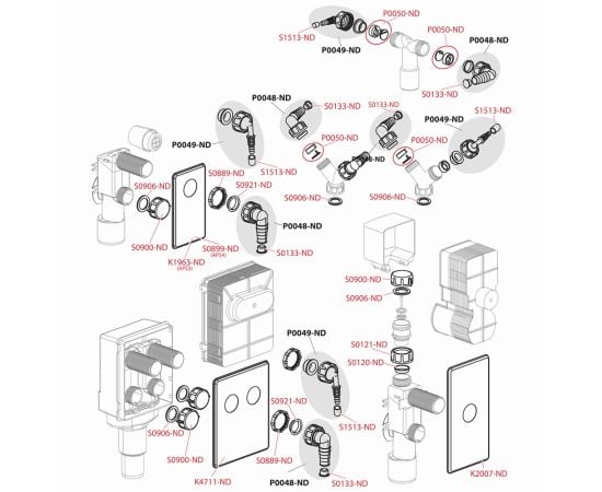 Сливной сифон для стиральной машины из нержавеющей стали Alca Drain APS3