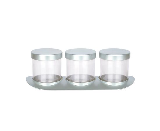 Set of plastic jars TITIZ 18275 127x333x106cm 3pcs