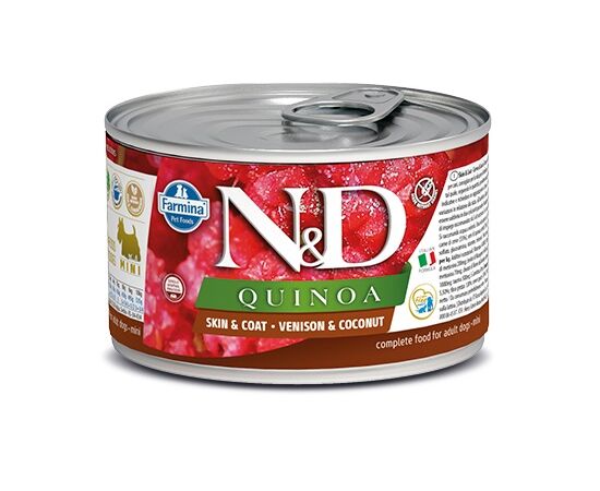 Dog food Farmina N&D Quinoa Adult Mini venison and coconut 140 g