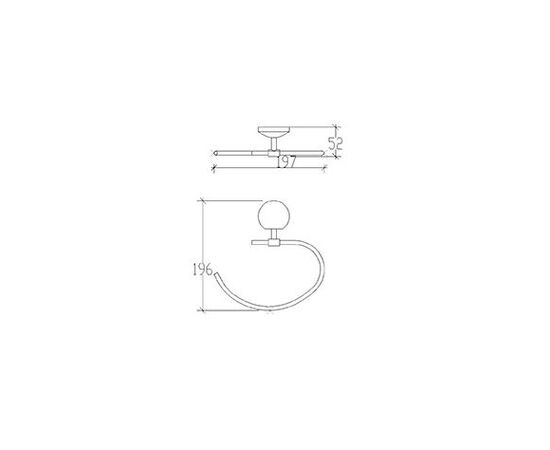 Ring Towel Bar Tema 71608