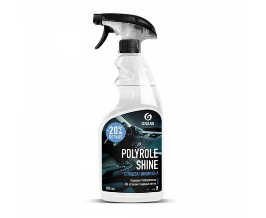 პოლიროლი რეზინის ტყავის და პლასტმასის Grass Polyrole Shine 600 მლ