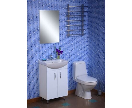 Panel with a mirror Sanservice Eco 60 cm white