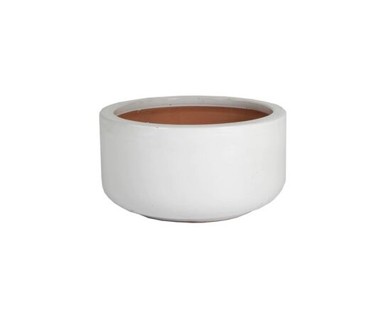 Pot ceramic Mega Collections Glazed Bowl 21x10cm 3l white