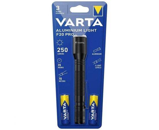 Фонарь Varta Aluminium Light F20 Pro