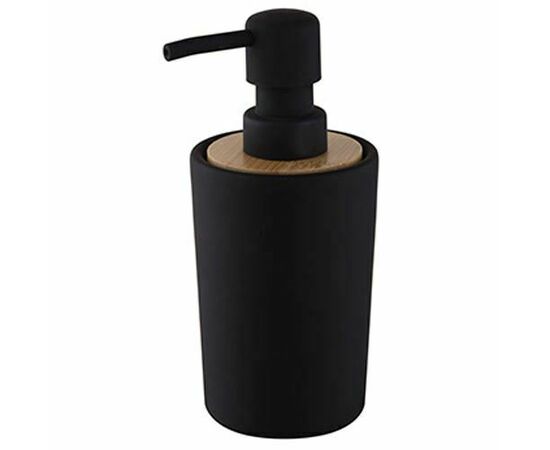 Liquid soap dispenser Bisk Plain 06572 8.5x16.5 cm