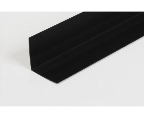 Aluminum corner PilotPro 20x20x1 (2,0m) Black Moire QuickStick