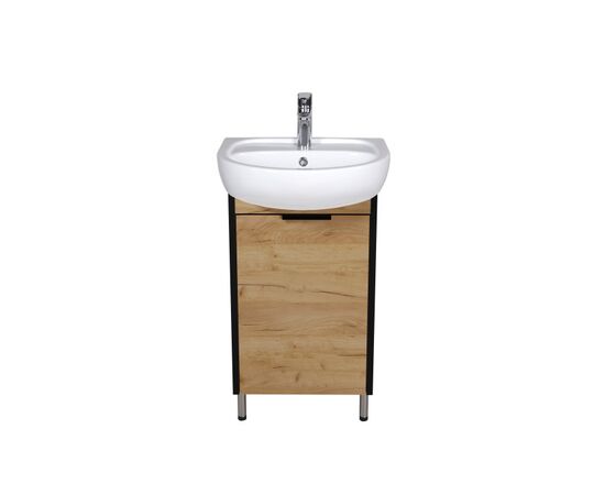 Bathroom furniture with washbasin Dacota Craft 50 wood Solo 50 cm