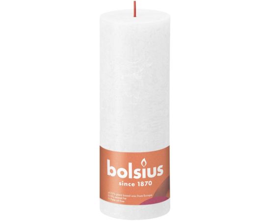 სანთელი Bolsius Rust Cloudy White 190/68 მმ