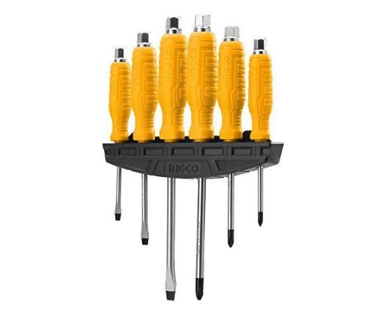 Screwdriver set Ingco HSGTDC180601 6 pcs