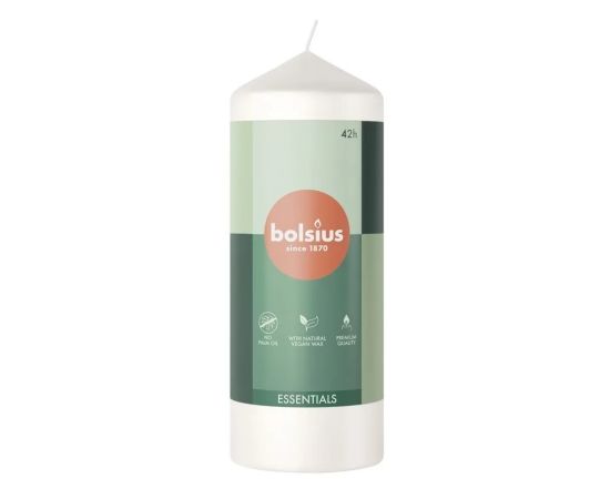 სანთელი Bolsius Cloudy White 150/58 მმ