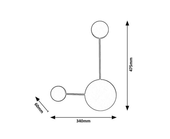 Wall Lamp Rabalux Amadeo 6258 LED 7W