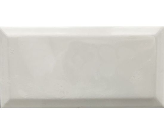 Tile Ceramicas Vilar Albaro BISELADO WHITE BRILLO 10X20cm