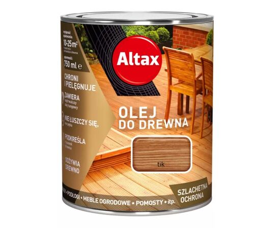 Wood oil Altax teak 750 ml