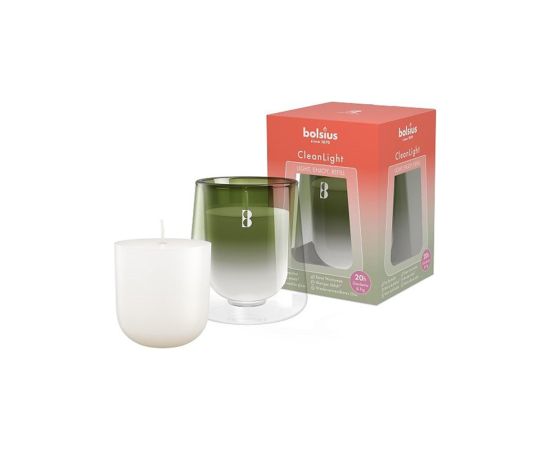 Подсвечник Bolsius CleanLight аромат Gardenia and Fig