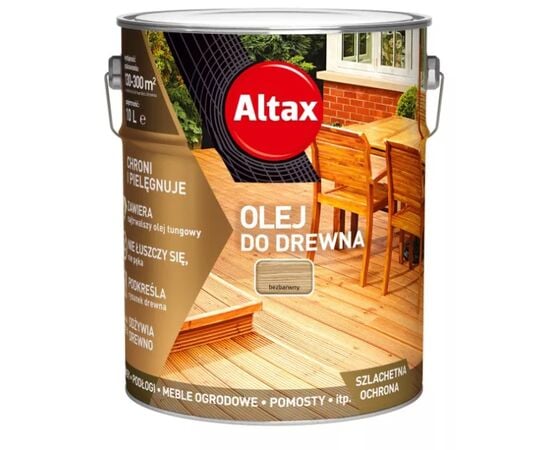 Wood oil Altax colourless 10 l