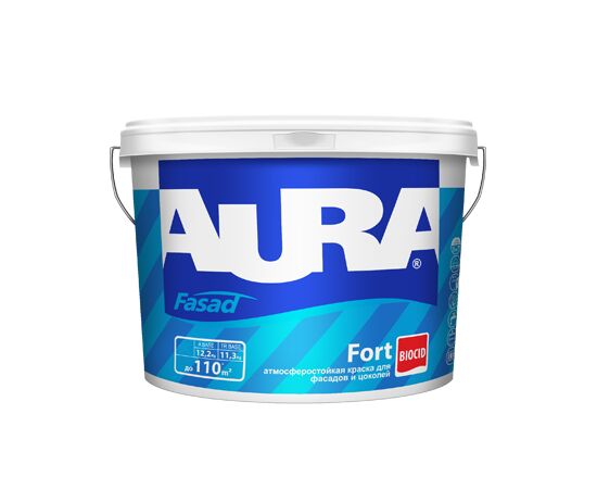 Weatherproof acrylic paint for facades Eskaro Aura Fasad Fort matt 5 l